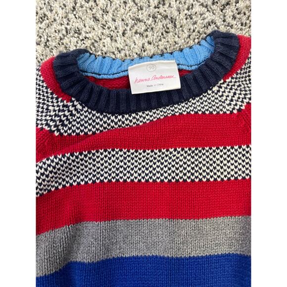 Hanna Andersson Toddler Boys Sweater Bundle Size 3T, Striped Knit Construction - Picture 4 of 12